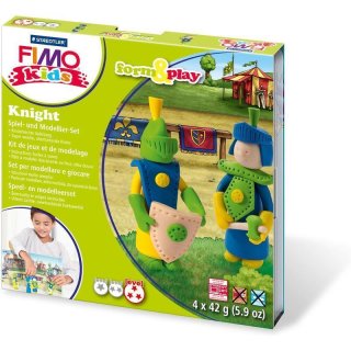 FIMO kids Modellier-Set Form & Play "Knight", Level 3
