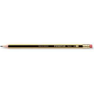 STAEDTLER Noris 122 Bleistift HB mit Radierertip