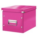 LEITZ Ablagebox Click & Store WOW Cube M, pink