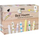 KREUL Candle Pen 6er Set Bee Happy