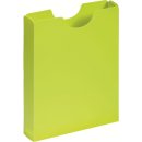 PAGNA Heftbox DIN A4, Hochformat, aus PP, lindgrün