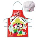 Kochschürzen Set Minnie & Mickey Mouse Weihnachten