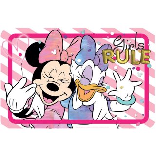 Disney Minnie Mouse & Daisy Duck Tischunterlage 43*28 cm "Girls Rule"