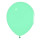 Ballon 30 cm 10 Stück - pastell mintgrün