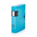 oxybag Heftbox / Sammelbox PP DIN A4 6cm OPALINE FROSTY blau