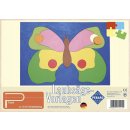 PEBARO Puzzle Laubsägevorlage Schmetterling