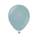 Ballon 12,5 cm 20 Stück - pastell graublau