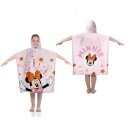 Strandponcho Handtuchponcho Minnie Mouse rosa