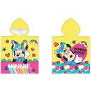 Strandponcho Handtuchponcho Minnie Mouse Yellow