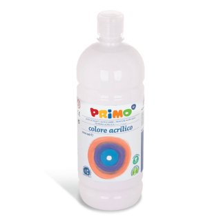 Primo Acrylfarbe 1000ml Flasche weiss